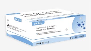 SEJOY SARSCoV2 Antigen Rapid Test [upl. by Aneerbas]