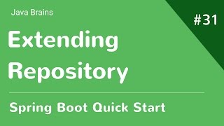 Spring Boot Quick Start 31  Adding Entity Relationship and Extending Repository [upl. by Konrad]