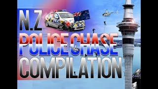 Nz Police Chase Compilation New Zealand [upl. by Eessej]