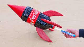 CocaCola Rocket vs Mentos [upl. by Sucramej]