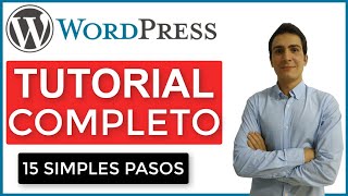 Cómo crear una Página Web en 15 SIMPLES pasos  Tutorial Wordpress para principiantes [upl. by Gerstner]