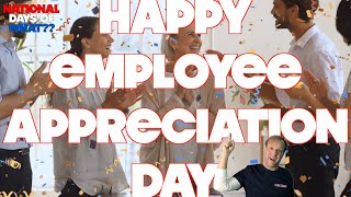 Happy National Employee Appreciation Day  Thanks For Your Hard Work [upl. by Etireugram710]