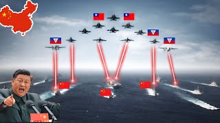 Sea War Begins Philippines and Taiwan Destroy Chinese Aircraft Carrier on Border  Arma 3 Milsim [upl. by Addiego518]