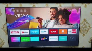 Hisense 65 Inches 4K ULED Smart TV Unboxing [upl. by Osber]