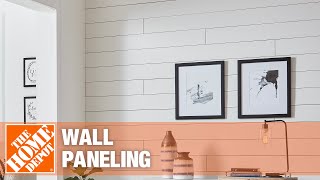 Wall Paneling Ideas  The Home Depot [upl. by Renard511]