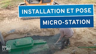 Installation et pose dune microstation INNOCLAIR [upl. by Aciraj415]