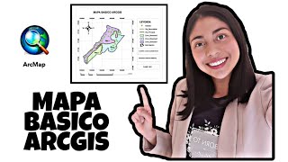 Mapa Básico Arcgis Principiantes [upl. by Analra]