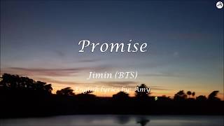 Promise  English KARAOKE  Jimin BTS [upl. by Emyle431]