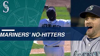 All six of the Mariners nohitters in team history [upl. by Lebana]