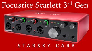 Focusrite Scarlett 3rd Gen Unboxing First Look and Set Up [upl. by Santini]