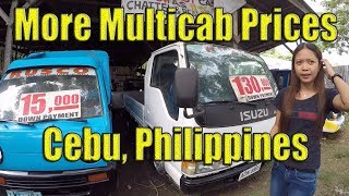 More Multicab Prices in Cebu Requested Video [upl. by Esinwahs]