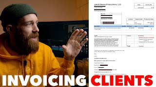 HOW TO PROPERLY INVOICE CLIENTS [upl. by Sairahcaz702]