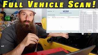 COMPLETE VCDS Vehicle Scan  Save ALL Adaptations [upl. by Nitsed253]