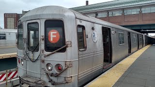 NYC Subway R46 5610 Ride on the Full Northbound F Local Line  Coney Island to Jamaica  179 St [upl. by Ormsby]