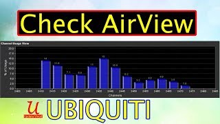 How to check AirView in Ubiquiti ubnt [upl. by Romilda]