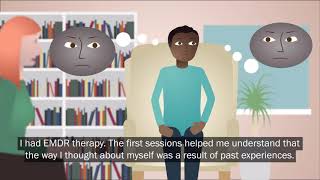 Animation to explain EMDR Therapy and Trauma to Adults httpsemdrassociationorguk [upl. by Clymer]