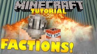 Minecraft Factions Tutorial  Beginners Guide  Minecraft Faction Tips [upl. by Nosnor]