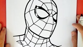 COME DISEGNARE SPIDERMAN [upl. by Simona139]