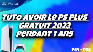 TUTO COMMENT AVOIR LE PS PLUS GRATUIT  FREE [upl. by Carbone]