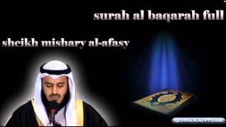 Mishary alafasy Surah Albaqarah with audio english translation [upl. by Assirhc]