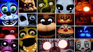 FNAF VR Help Wanted  All Jumpscares [upl. by Niar]