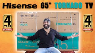 Hisense 65 inch Tornado TV Review  The Perfect Storm⚡️ [upl. by Bondon277]