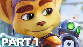 RATCHET AND CLANK RIFT APART PS5 Walkthrough Gameplay Part 1  INTRO PlayStation 5 [upl. by Dulcine]