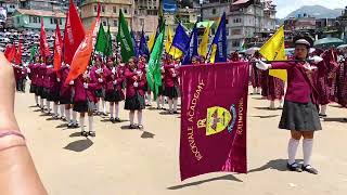 Rockvale Academy Kalimpong Band Display HAKA  MAORI WAR DANCE  2023 [upl. by Kinsman]