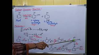 Reimer Tiemann reaction with mechanism [upl. by Attelrak187]