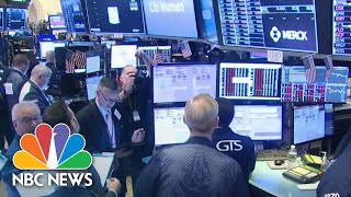 Stock Trading Halted After Markets Plunge At Market Open  NBC News [upl. by Clemente]