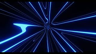 Hypnotic Blue Tunnel Abstract Background Video Loop  Simple Lines Pattern  4k Screensaver [upl. by Aikmat60]