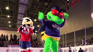 NHL Mascots take on Vegas [upl. by Nwahsav928]