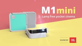 ViewSonic M1 mini  Lamp Free Pocket Cinema [upl. by Alfonse]