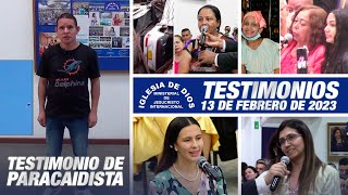 Testimonio de paracaidista  Testimonios 13 de febrero 2024 IDMJI [upl. by Yraek430]