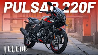 2023 Bajaj Pulsar 220F BS7  Ride Review [upl. by Chancey]