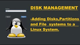 Disk Partitioning in Linux  Adding Disks Partitions amp File systems  RHEL7CentOS7 [upl. by Enoid]