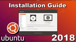 Ubuntu 1804 2018 Full Installation Guide [upl. by Anayia]