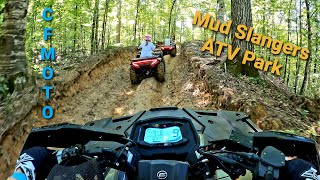 2020 CFMOTO CFORCE 600 and CFORCE 800 at Mud Slangers Offroad Trails [upl. by Selrahc]