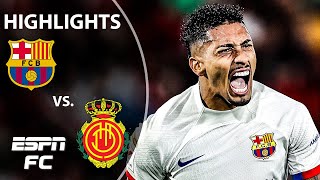 Barcelona vs Mallorca  LALIGA Highlights  ESPN FC [upl. by Aelanej795]