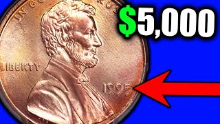 SUPER RARE 1995 PENNIES that are WORTH A LOT OF MONEY [upl. by Neel]