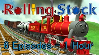 Cartoon Trains  1 Hour of Fun Adventures [upl. by Jadda]