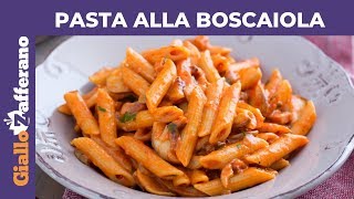 PASTA ALLA BOSCAIOLA RICETTA ORIGINALE [upl. by Clotilde]