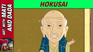 Art with Mati and Dada – Hokusai  Kids Animated Short Stories in English [upl. by Ilrahs]