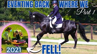 EVENTING BACK WHERE WE FELL  4 HORSE RETURNS TO BICTON PART 1  VLOG 119 [upl. by Broida]