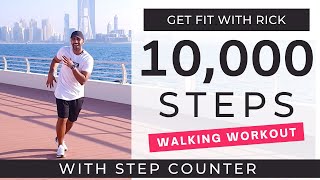 10000 Steps at Home  1 Hour Workout  Daily Workout at home [upl. by Abby881]