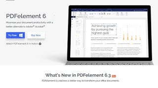 Create Edit and Convert PDF Files using PDFelement 6 [upl. by Ecyt]