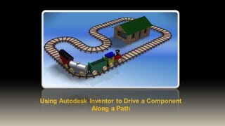 Using Autodesk Inventor to Drive Parts Along a Path [upl. by Ardnusal]