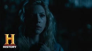 Vikings Lagertha Sees Ragnars Ghost Season 4 Episode 16  History [upl. by Whiting319]