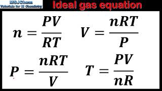 S154 The Ideal gas equation [upl. by Hewet]