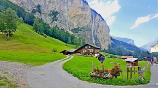 Lauterbrunnen Switzerlands most beautiful Village [upl. by Adnicaj]